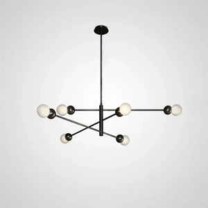 Изображение Люстра На Штанге Salme L6 A Black By Imperiumloft