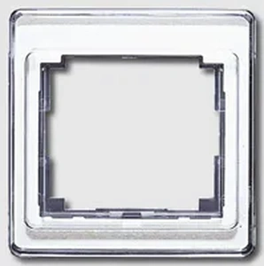 Изображение Рамка одинарная Jung SL 500, стекло серебро sl581si SL 500