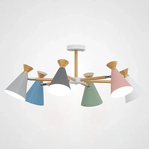 Изображение Люстра На Штанге Ola D76.5 Multicolor By Imperiumloft