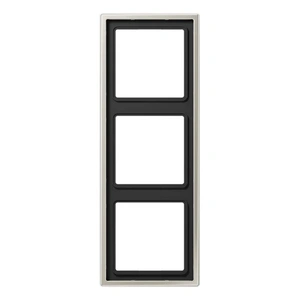 Изображение Рамка на 3 поста LS 990 сталь ES2983 Jung