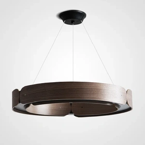 Изображение Подвесной Кольцевой Светильник Range 1 D55 Black Walnut By Imperiumloft