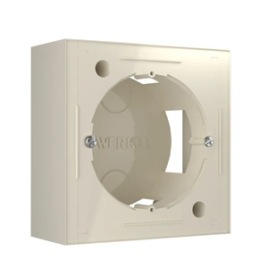 Изображение Коробка для накладного монтажа (слоновая кость) W8000003