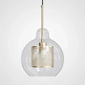 Изображение Подвесной Светильник Catch F Pear Brass D25 By Imperiumloft