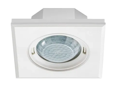 Изображение Датчик присутствия ESYLUX PD-FLAT 360i/8 SQUARE WHITE KNX (EP10451713)