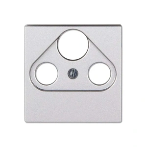Изображение Накладка для розетки TV-FM-SAT EcoProfi Deco алюминий EP561BFPLSATAL Jung