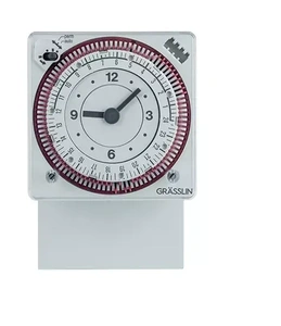 Изображение Электромеханический таймер Grasslin Tactic 211.1 (02.80.0001.1)