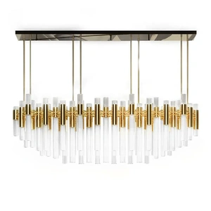 Изображение Люстра Luxxu Waterfall Rectangular Suspension 160 By Imperiumloft