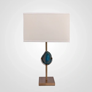 Изображение Настольная Лампа Blue Agate Table Lamp By Imperiumloft