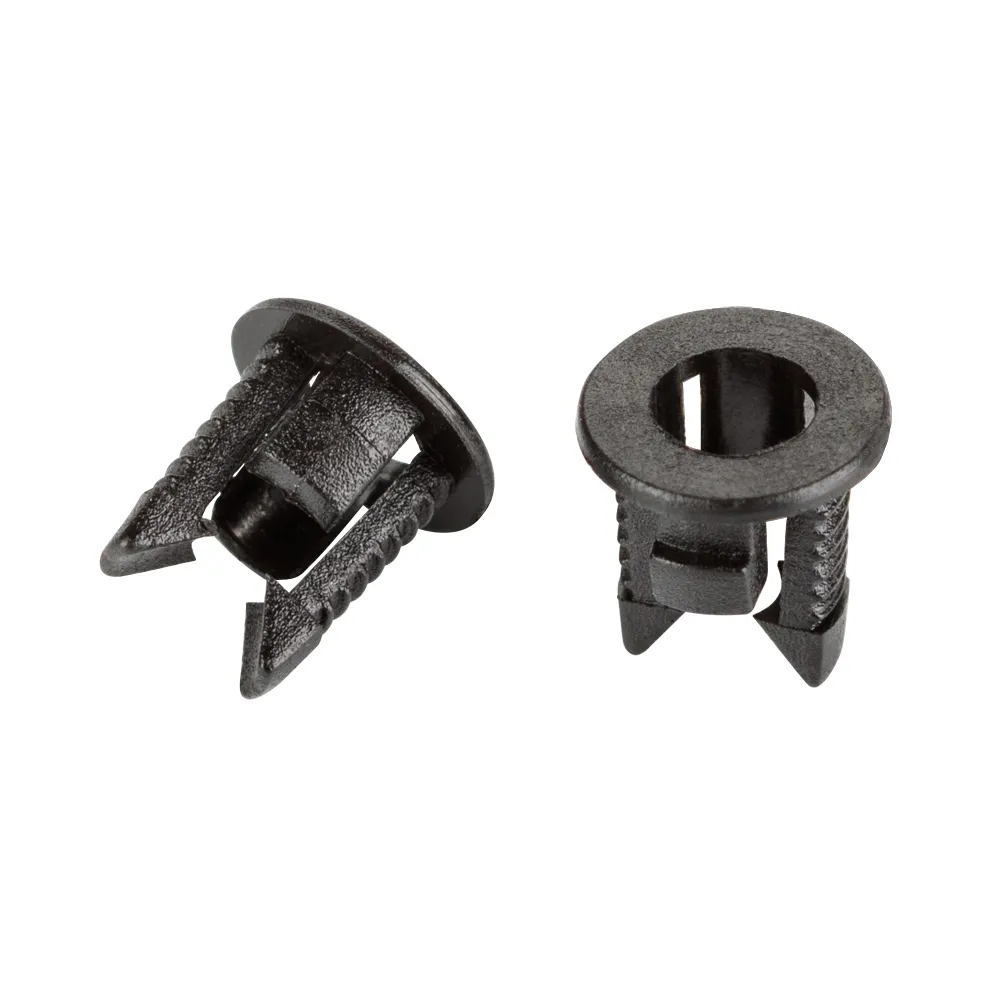 H31 Держатель 3мм (чёрный PP, с зацепками) (Arlight, 3мм (круглый))